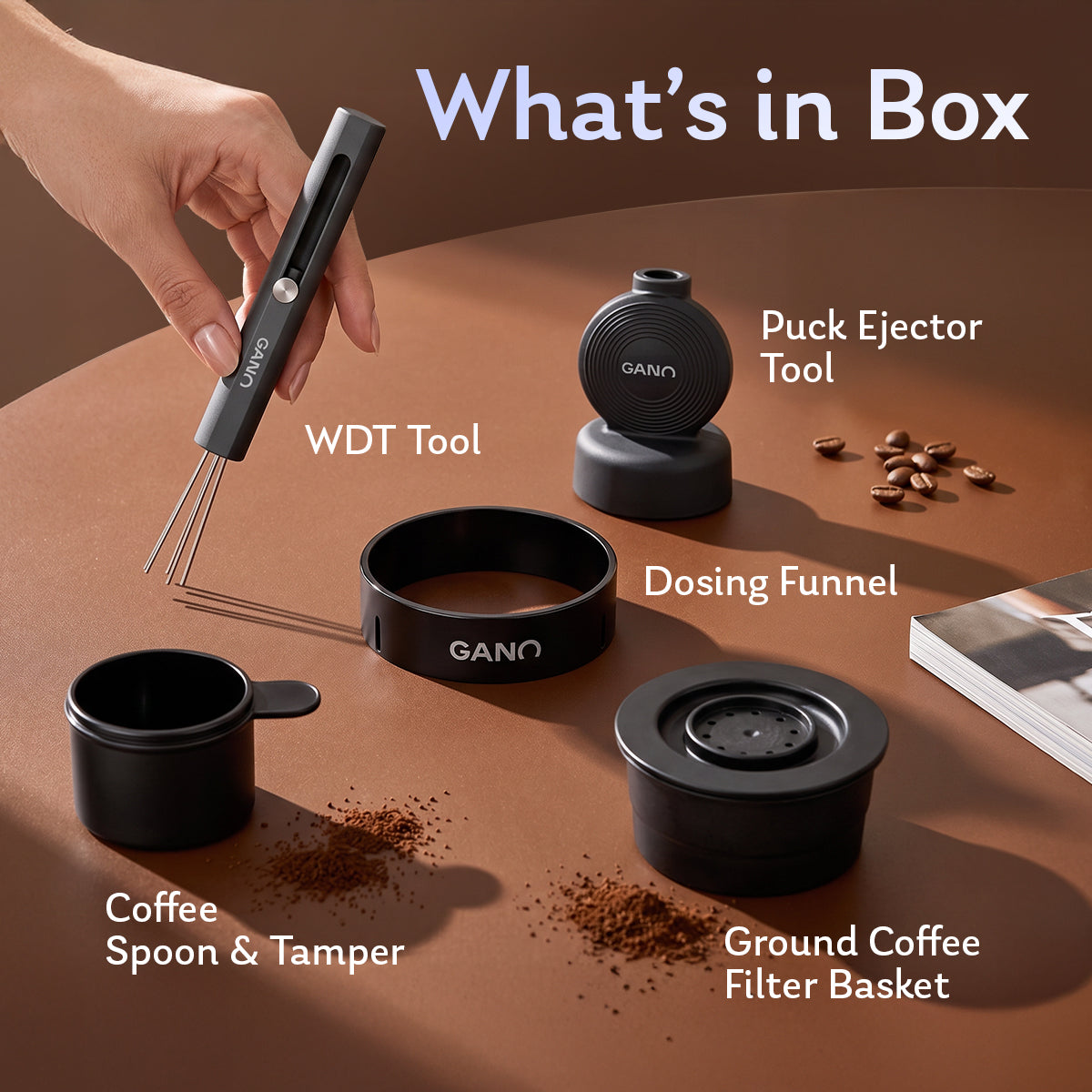 GANO Espresso Accessories Kit