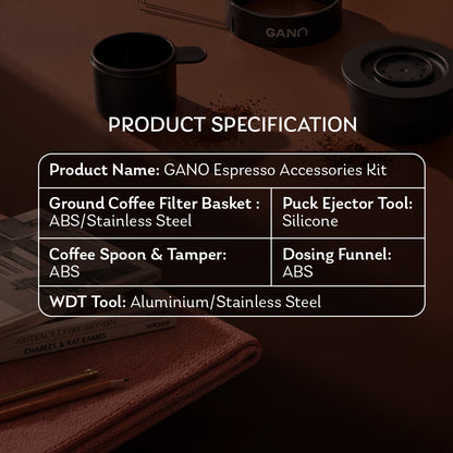 GANO Espresso Accessories Kit