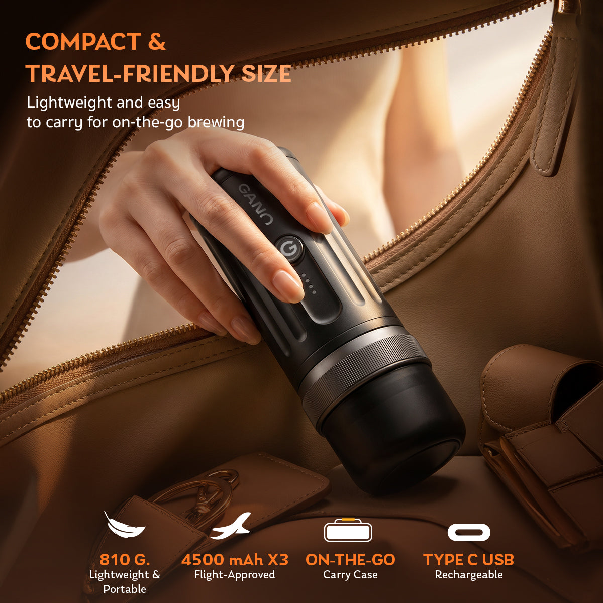 GANO BOTTOMLESS ESPRESSO MAKER