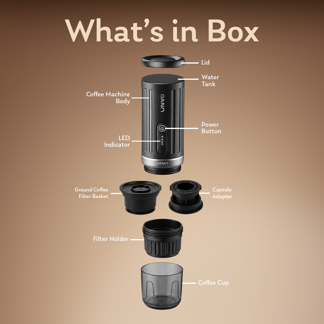 GANO Portable Espresso Maker