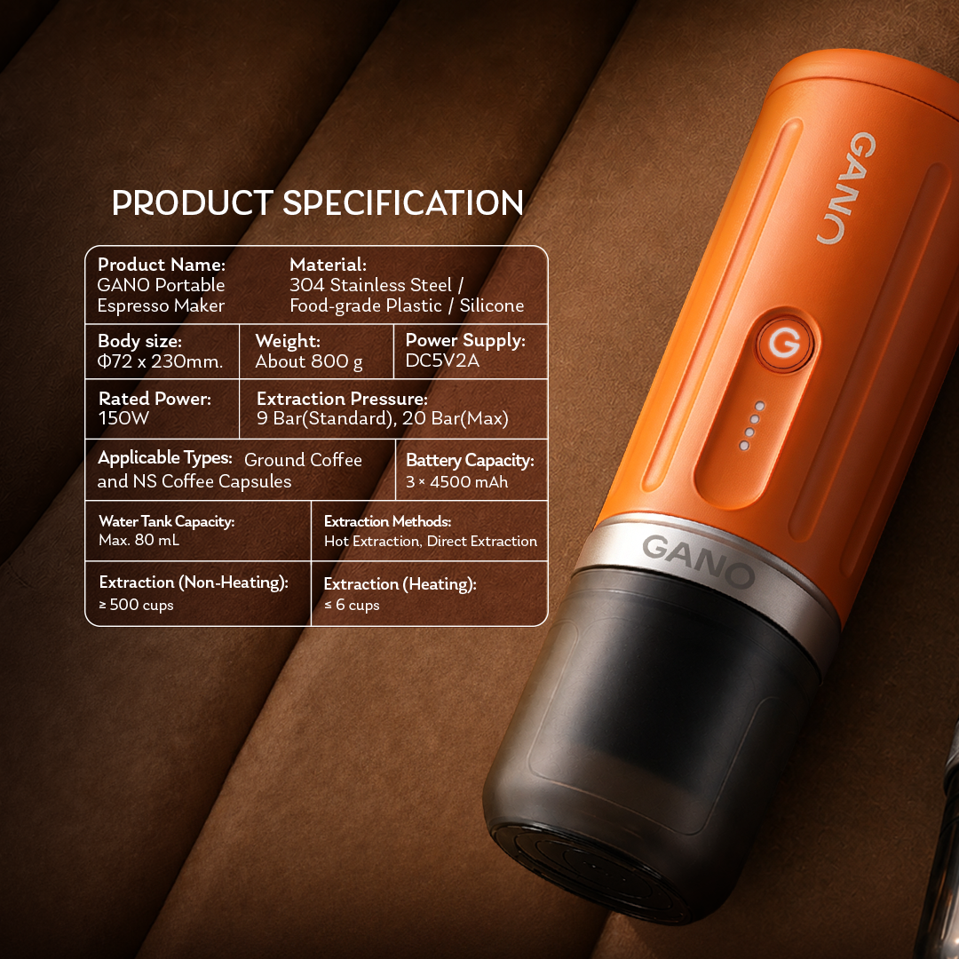 GANO Portable Espresso Maker