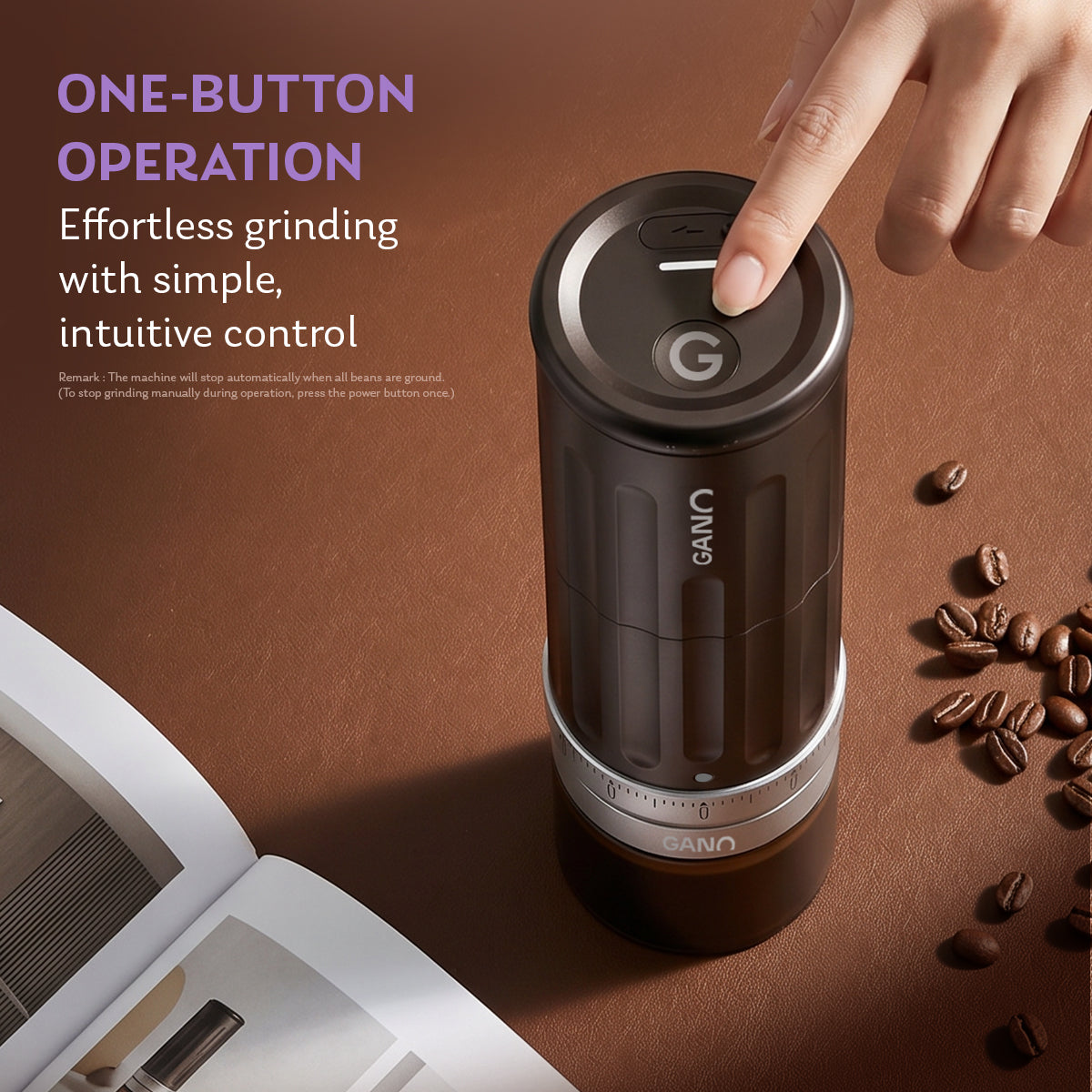 GANO Portable Electric Grinder